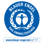 La etiqueta ecológica del gobierno alemán para productos especialmente respetuosos con el medio ambiente.
