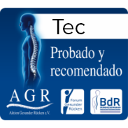 Ayuda para la toma de decisiones a la hora de comprar productos respetuosos con la espalda, calificada como "excelente" por la revista del consumidor ÖKO-TEST.