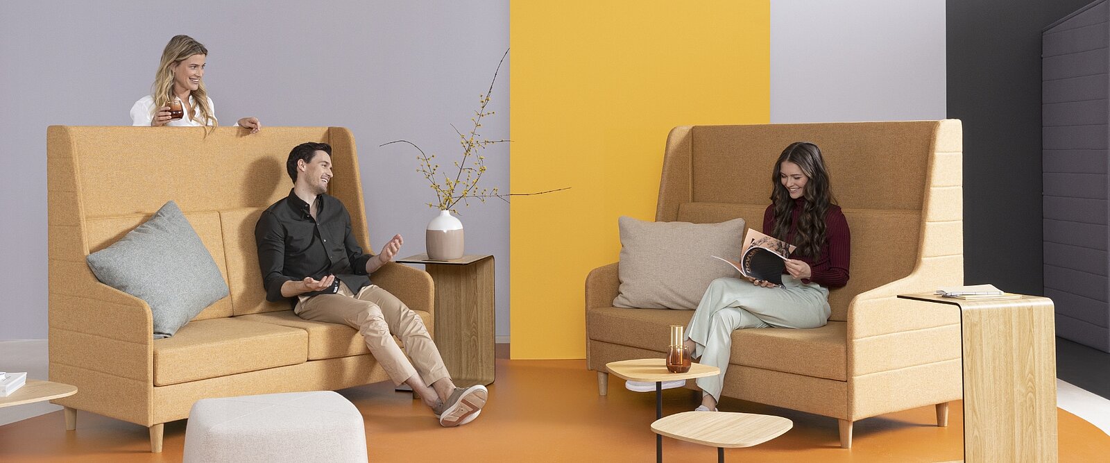 Atelier creative: para los momentos de relax en un entorno de oficina ajetreado.